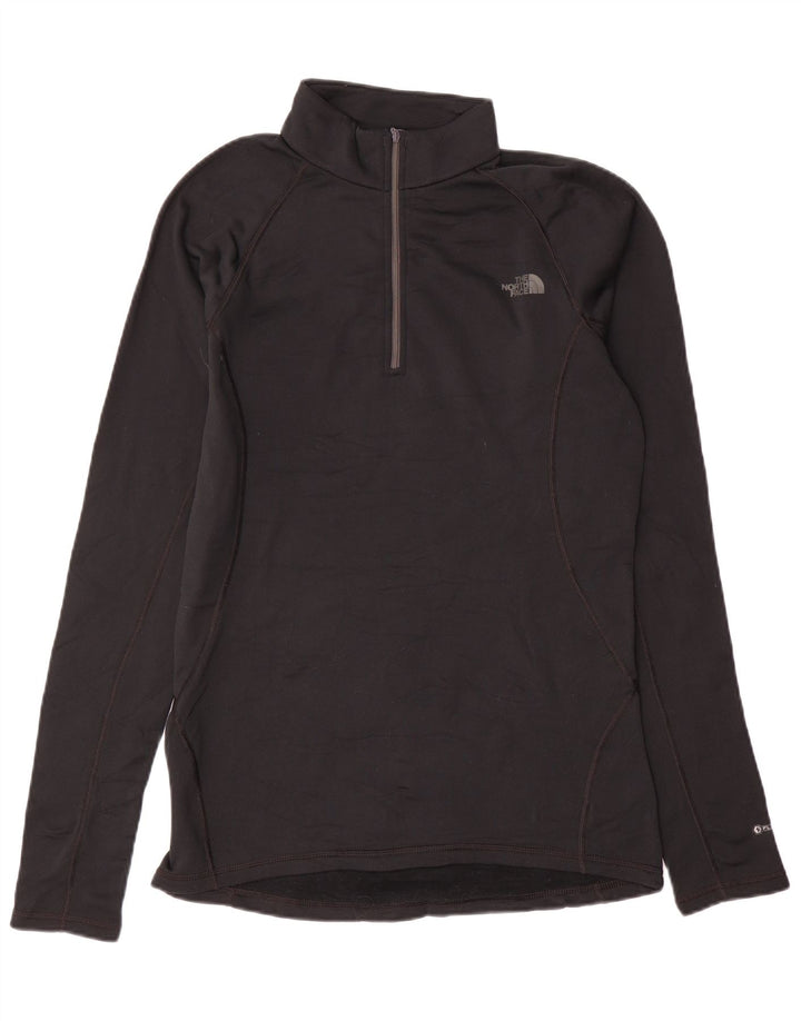 The North Face Herre lynlåshals Regular Fit Top Langærmet Medium Sort