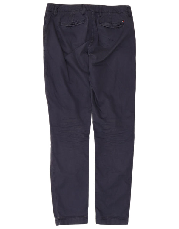 Мужские брюки-чинос Tommy Hilfiger US 8 Medium W32 L31 Темно-синие
