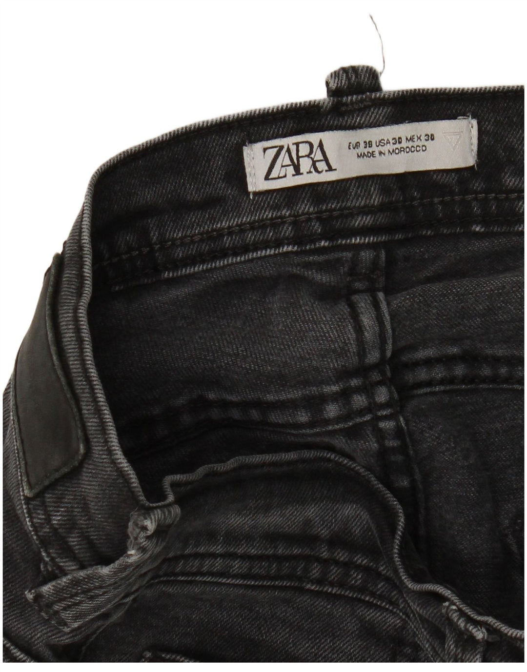 Zara Mens Slim Jeans EU 38 Small W30 L27 Grey