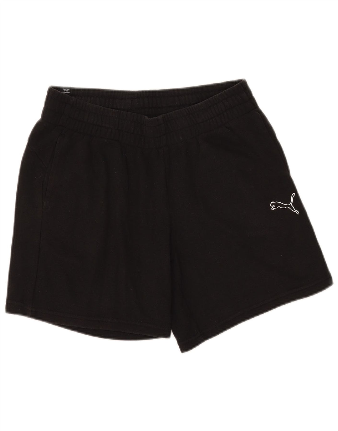 Pantaloncini sportivi da uomo Puma medio cotone nero