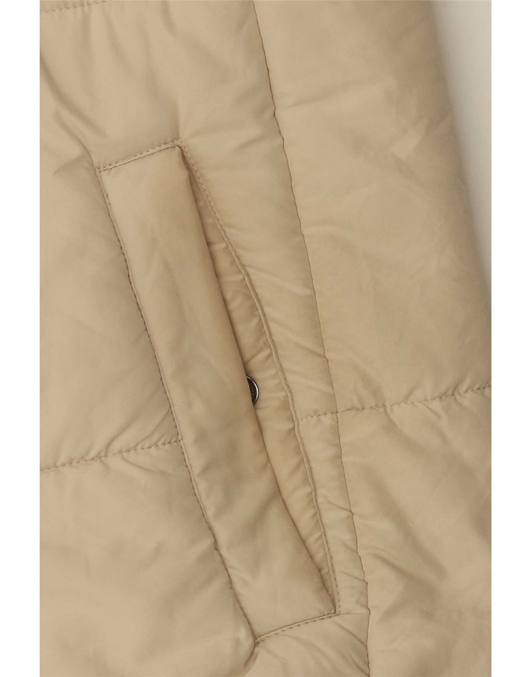 Marks & Spencer Veste rembourrée à capuche pour femme UK 12 Medium Off White
