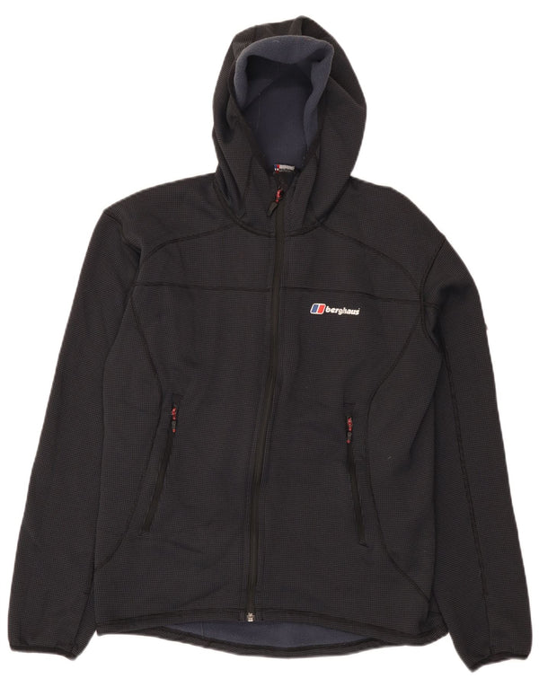 Berghaus Mens kapucnis széldzseki dzseki UK 38 Medium Navy Blue poliészter