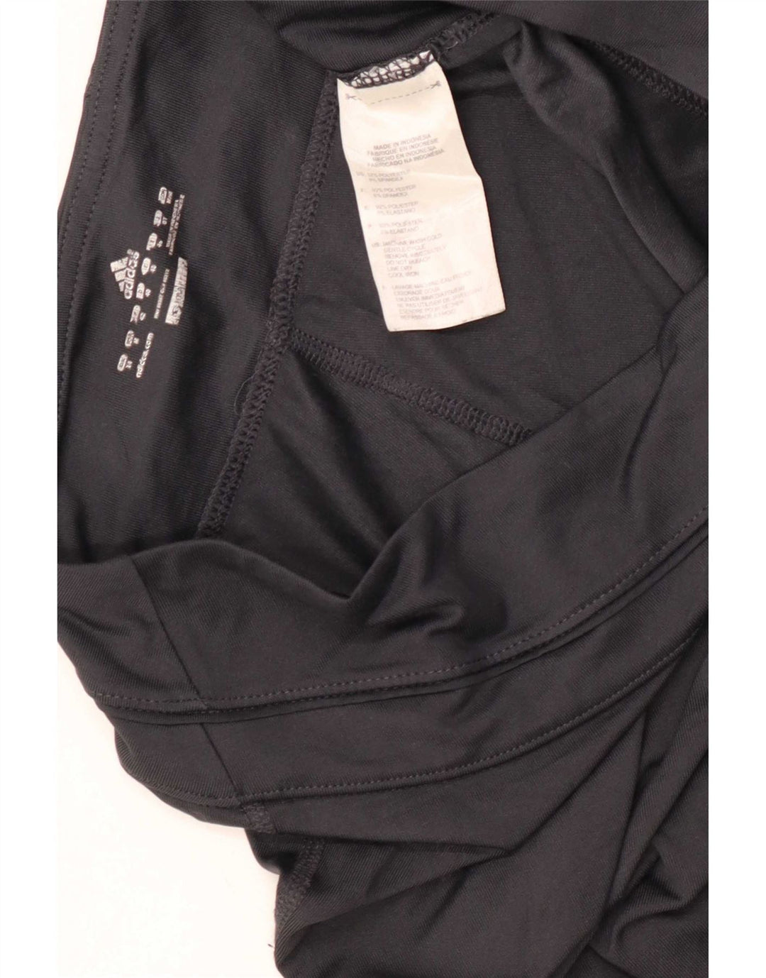 Adidas Womens Climalite Leggings UK 14 Medium Grey Polyester