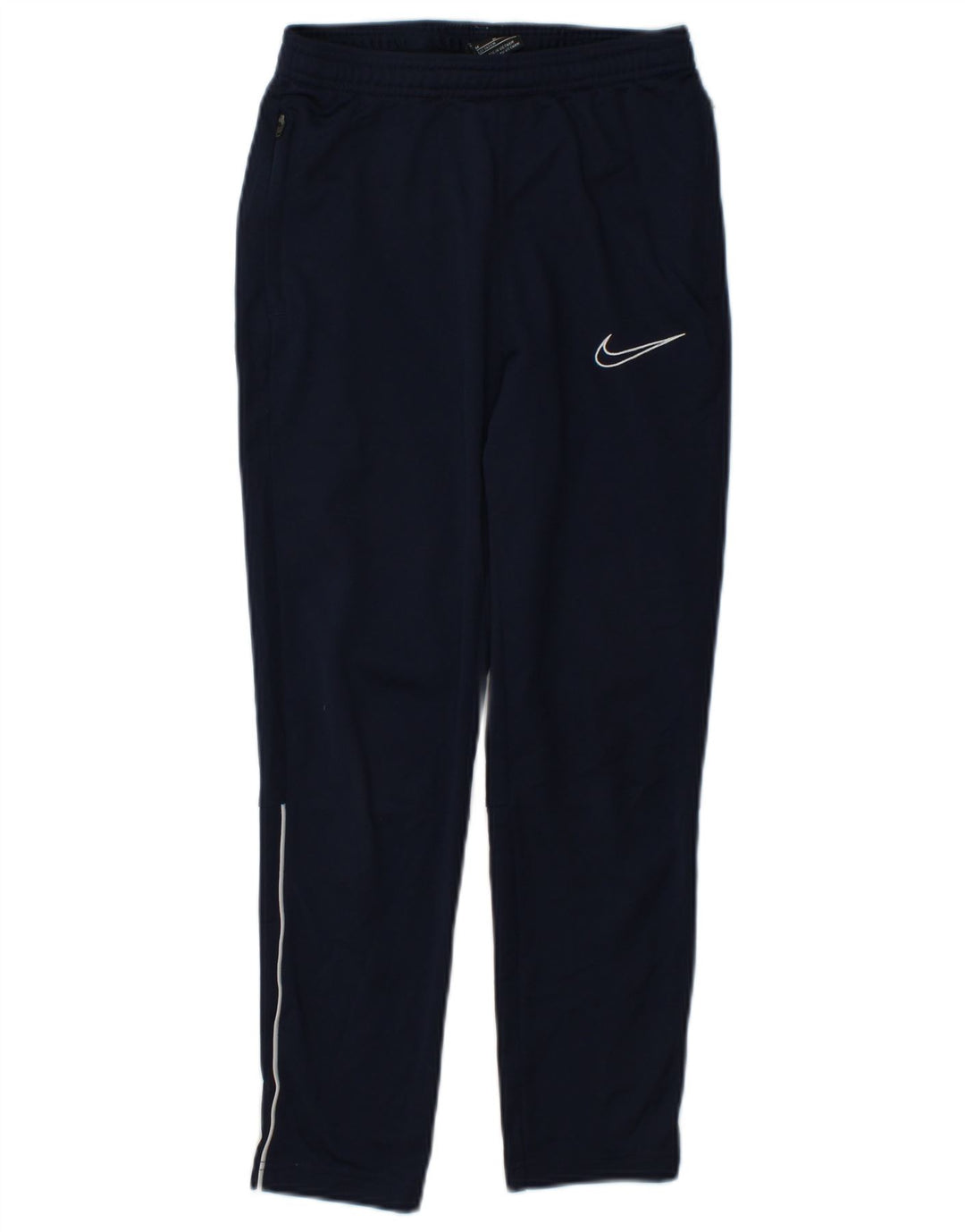 Pantaloni da tuta Nike da ragazzo Dri Fit 10-11 anni medio blu navy poliestere