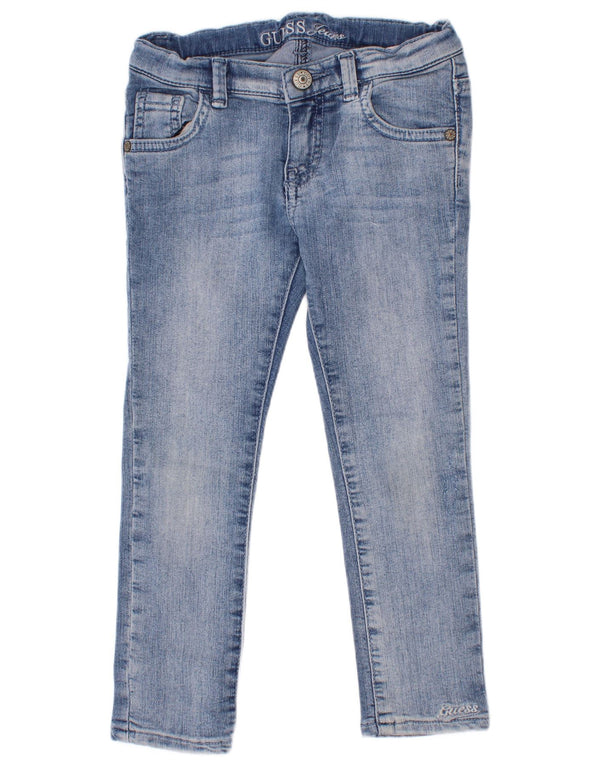 Guess Girls Slim Jeans 4-5 Years W22 L18 Blue Cotton