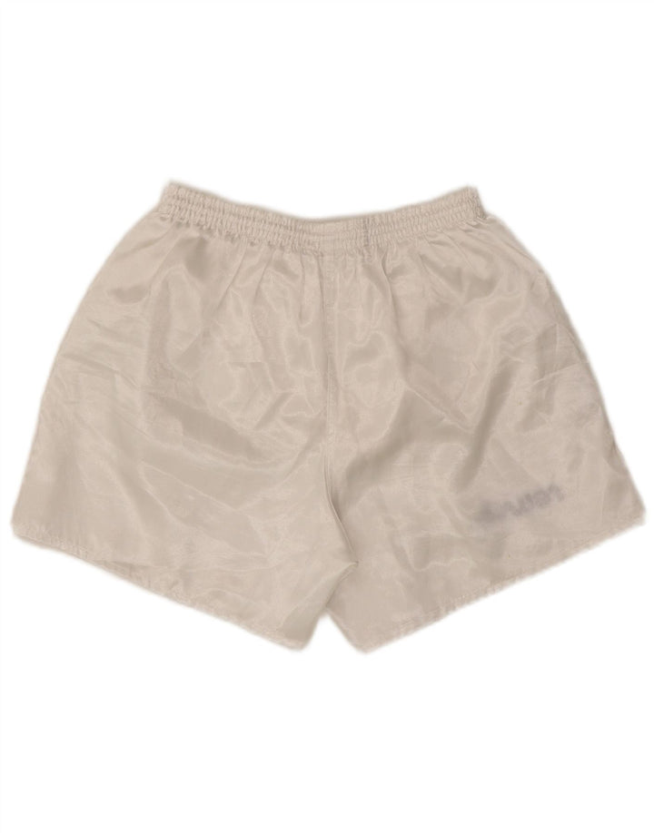 REUSCH Womens Sport Shorts US 6 Medium White Polyester
