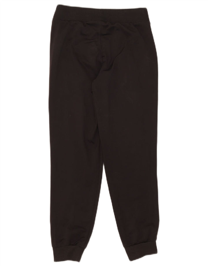 Puma Boys Graphic Tracksuit Trousers Joggers 9-10 Years Black Polyester