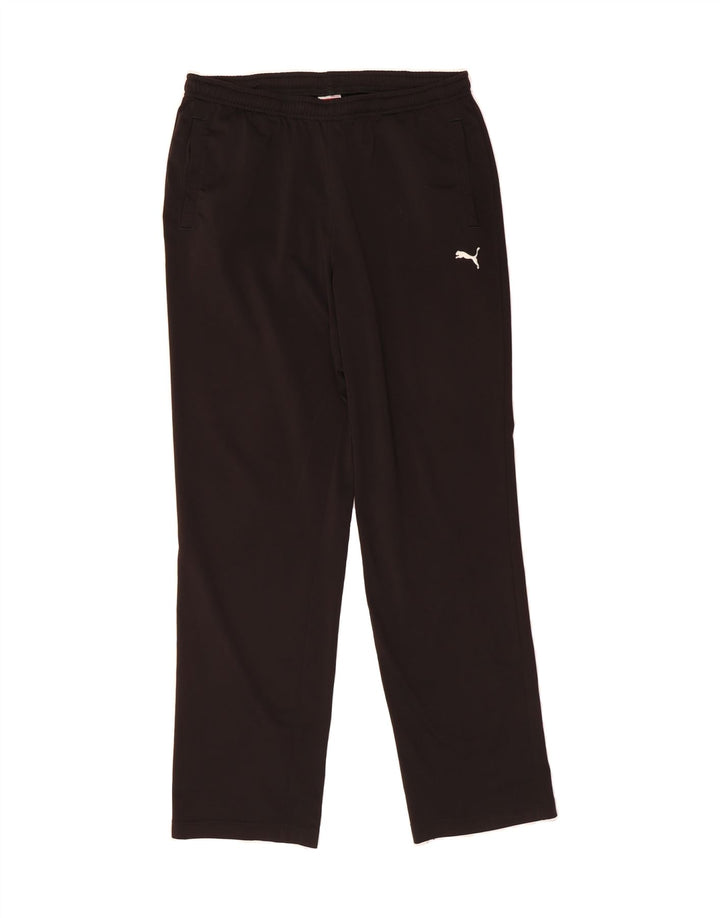 PUMA Mens Tracksuit Trousers Large  Black Polyester Vintage Puma and Second-Hand Puma from Messina Hembry 