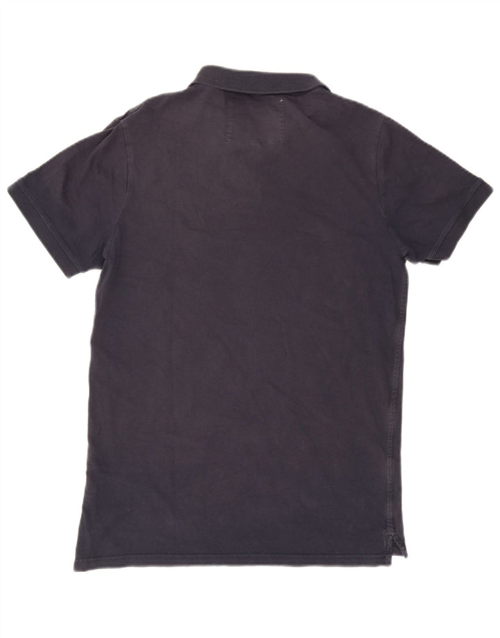 Jack Wills Mens Polo Shirt Small Navy Blue Cotton
