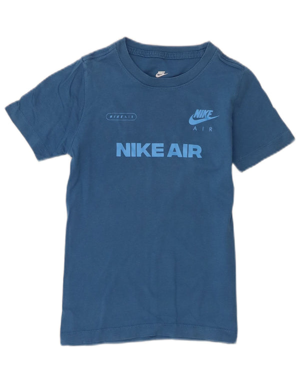 Nike Camiseta gráfica para niños 7-8 años XS Azul Algodón