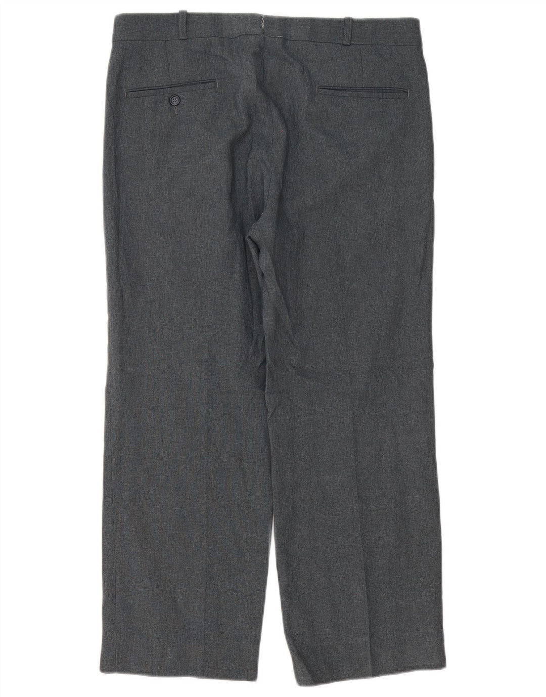 Farah Pantalon de costume large pour homme W32 L26 Gris Polyester