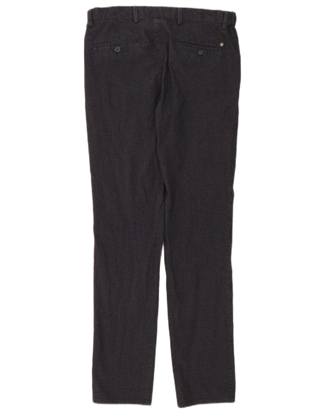 Massimo Dutti Mens Chino Trousers EU 40 Medium W31 L32 Navy Blue