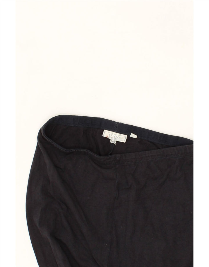FAT FACE Womens Leggings UK 8 Small Black Vintage Fat Face and Second-Hand Fat Face from Messina Hembry 