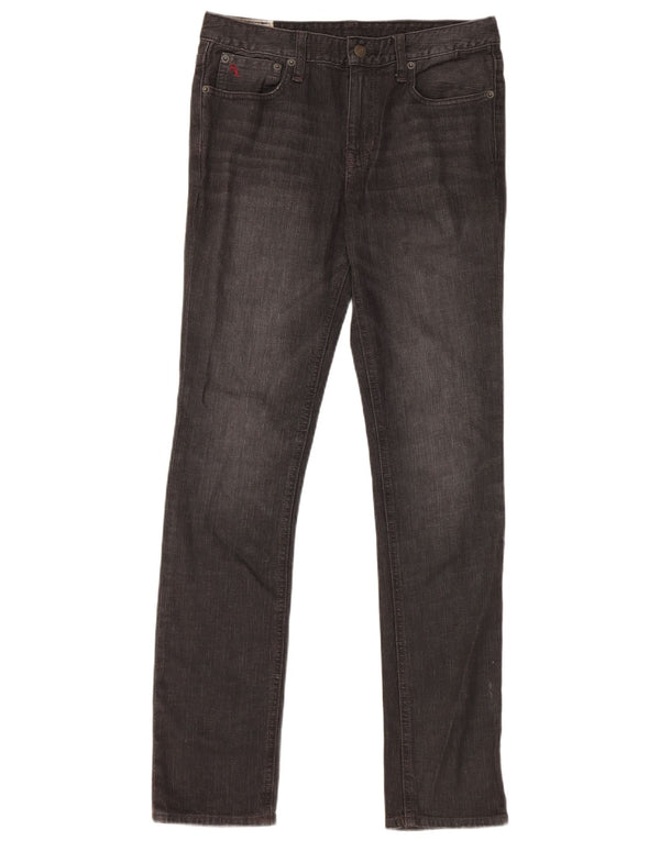 Polo Ralph Lauren Meninos Jeans Slim 15-16 Anos W30 L31 Algodão Preto