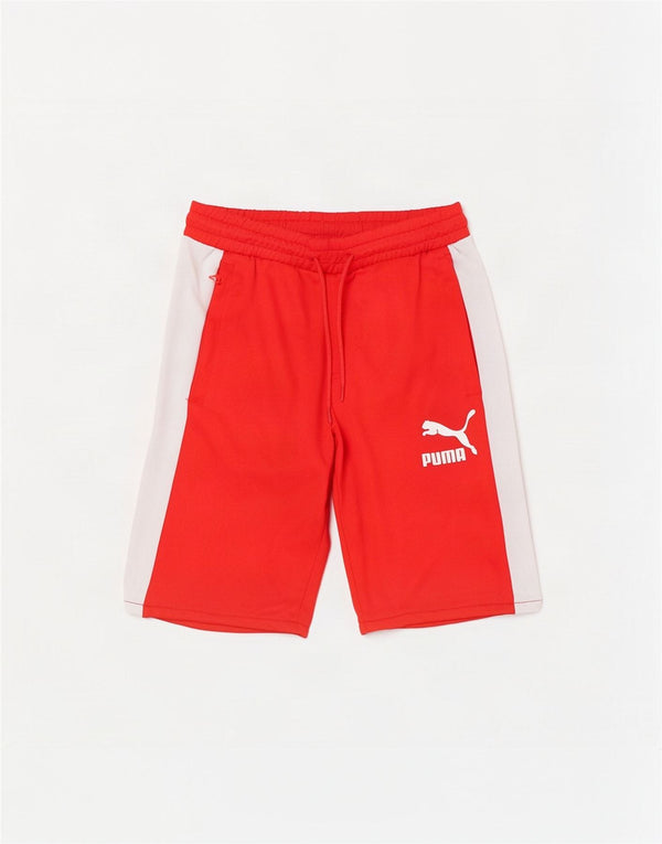 Pantaloncini sportivi da uomo Puma Small Red Colourblock