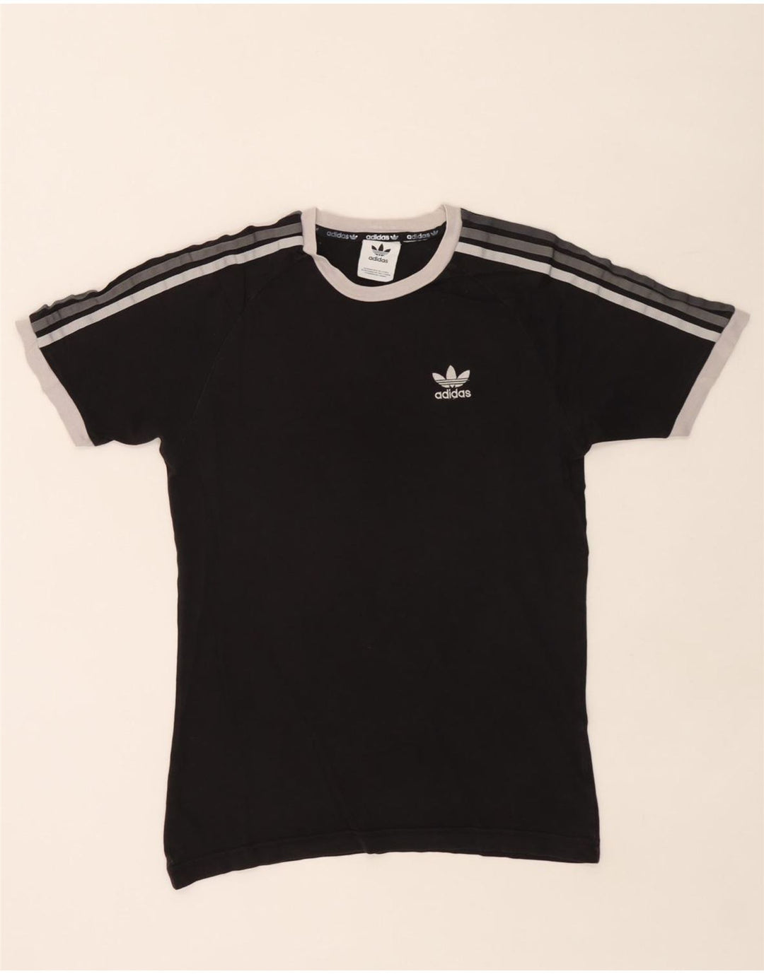 Adidas Mens T-Shirt Top Small Black