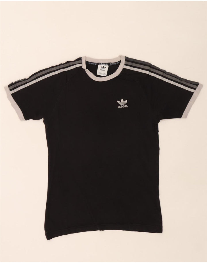 Adidas Mens T-Shirt Top Small Black