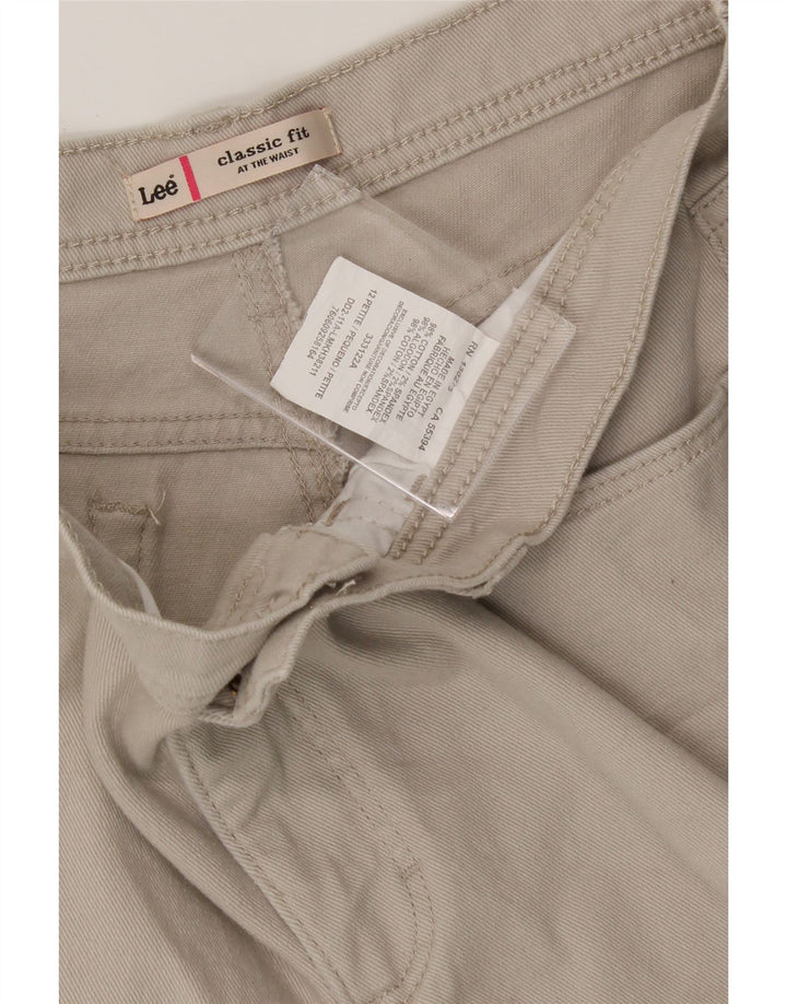 LEE Womens Capri Jeans US 12 Large W34 L18 Grey Cotton Vintage Lee and Second-Hand Lee from Messina Hembry 