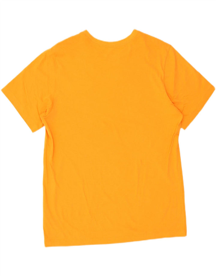 NIKE Mens T-Shirt Top Medium Orange Cotton Vintage Nike and Second-Hand Nike from Messina Hembry 