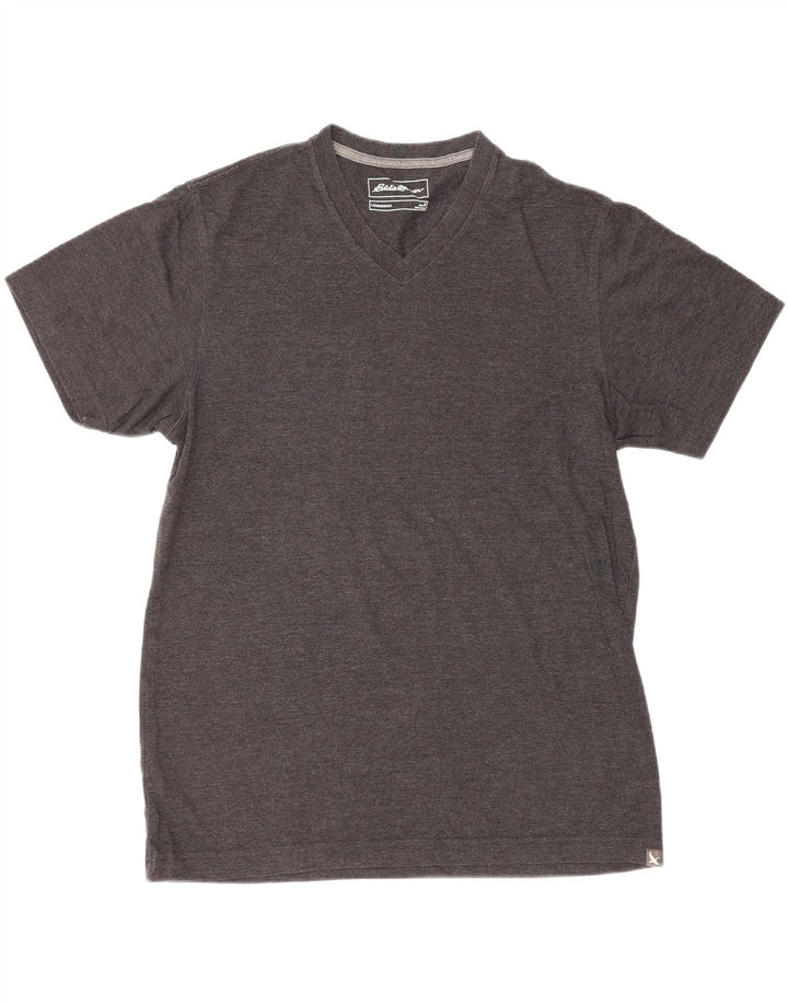 EDDIE BAUER Mens T-Shirt Top Medium Grey Cotton Vintage Eddie Bauer and Second-Hand Eddie Bauer from Messina Hembry 