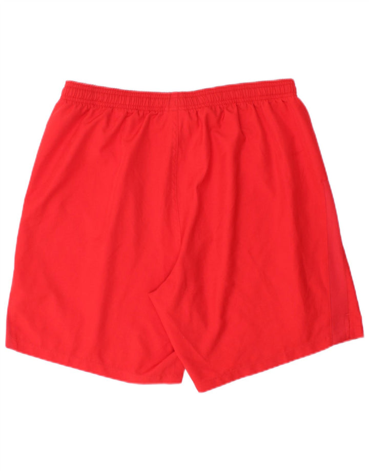 Pantaloncini sportivi Umbro da uomo grandi in poliestere rosso
