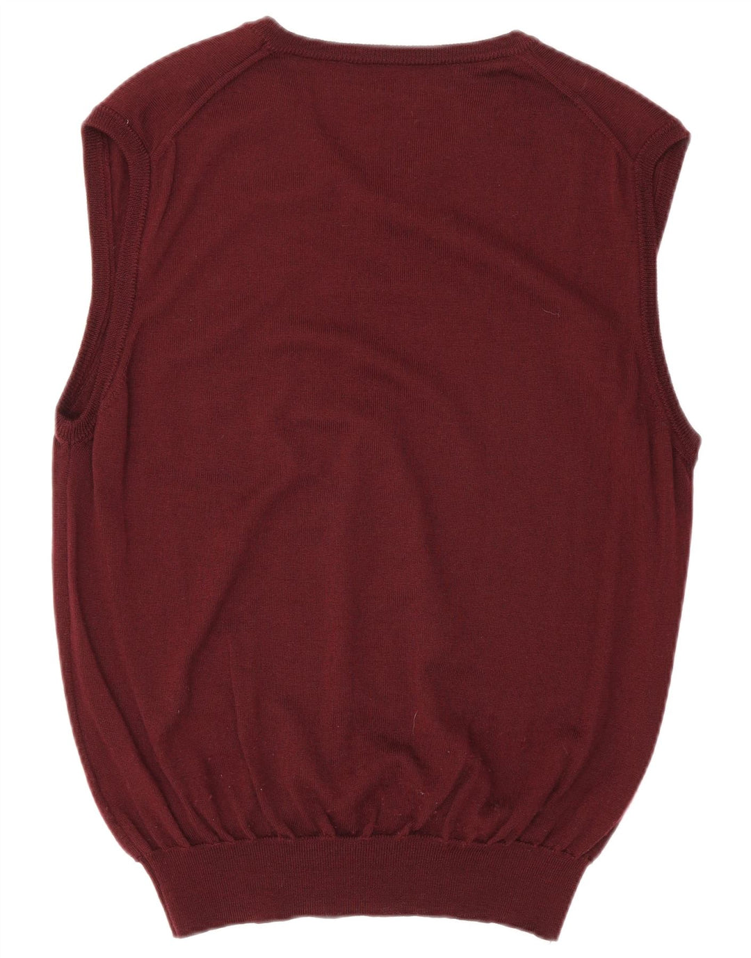 Bugatti Débardeur pour homme UK 40 Laine vierge bordeaux moyen