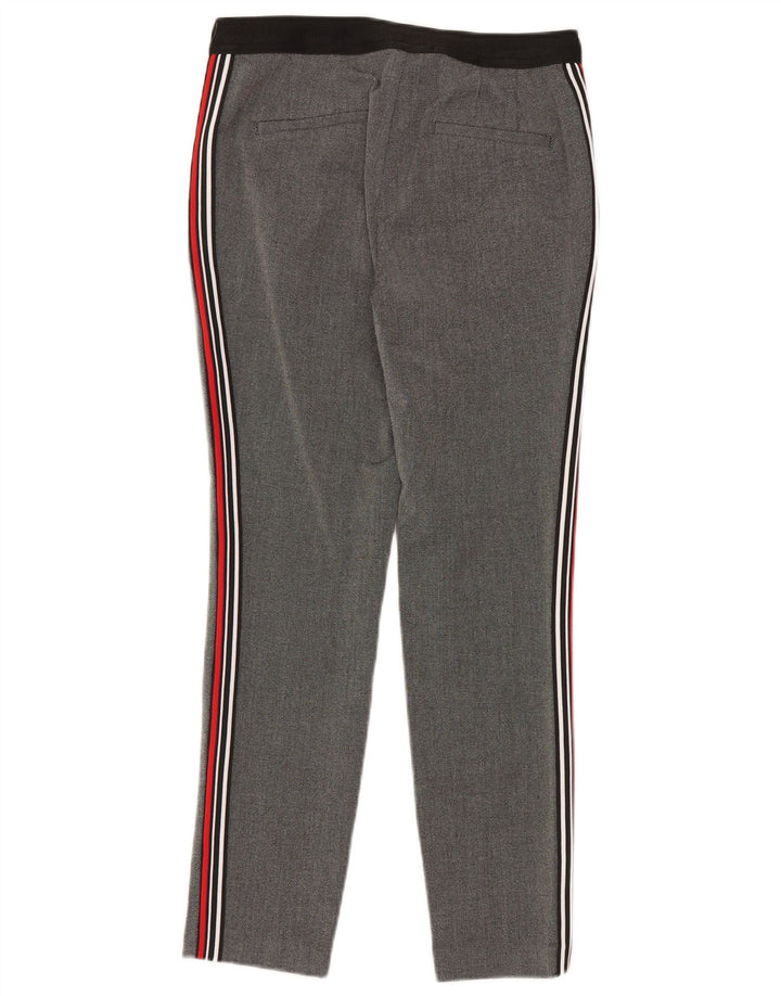 Zara Slim Chino-Hose für Damen, Größe M, W28, L28, Grau