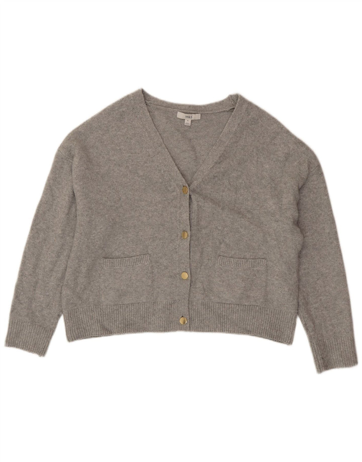 Marks & Spencer Damski sweter oversize UK 14, średni szary