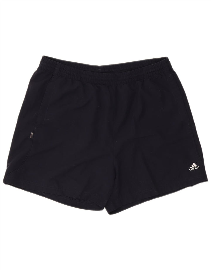 ADIDAS Mens Sport Shorts XL  Navy Blue Polyester