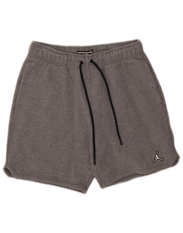 Jordan Mens Sport Shorts Small Grey Cotton