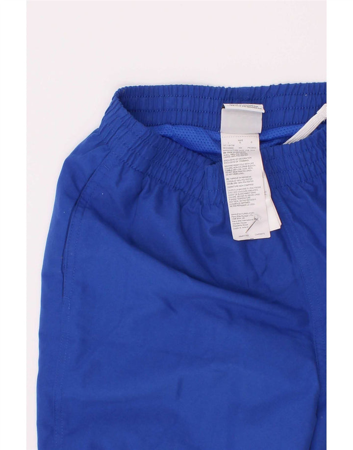Pantaloncini sportivi Nike da ragazzo 12-13 anni Large Blu in poliestere