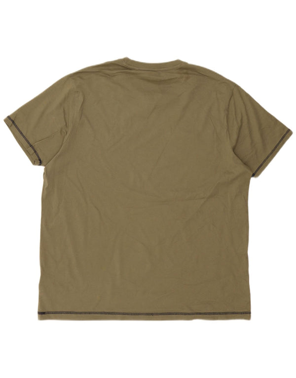 Penguin Herren T-Shirt Top 3XL Grüne Baumwolle