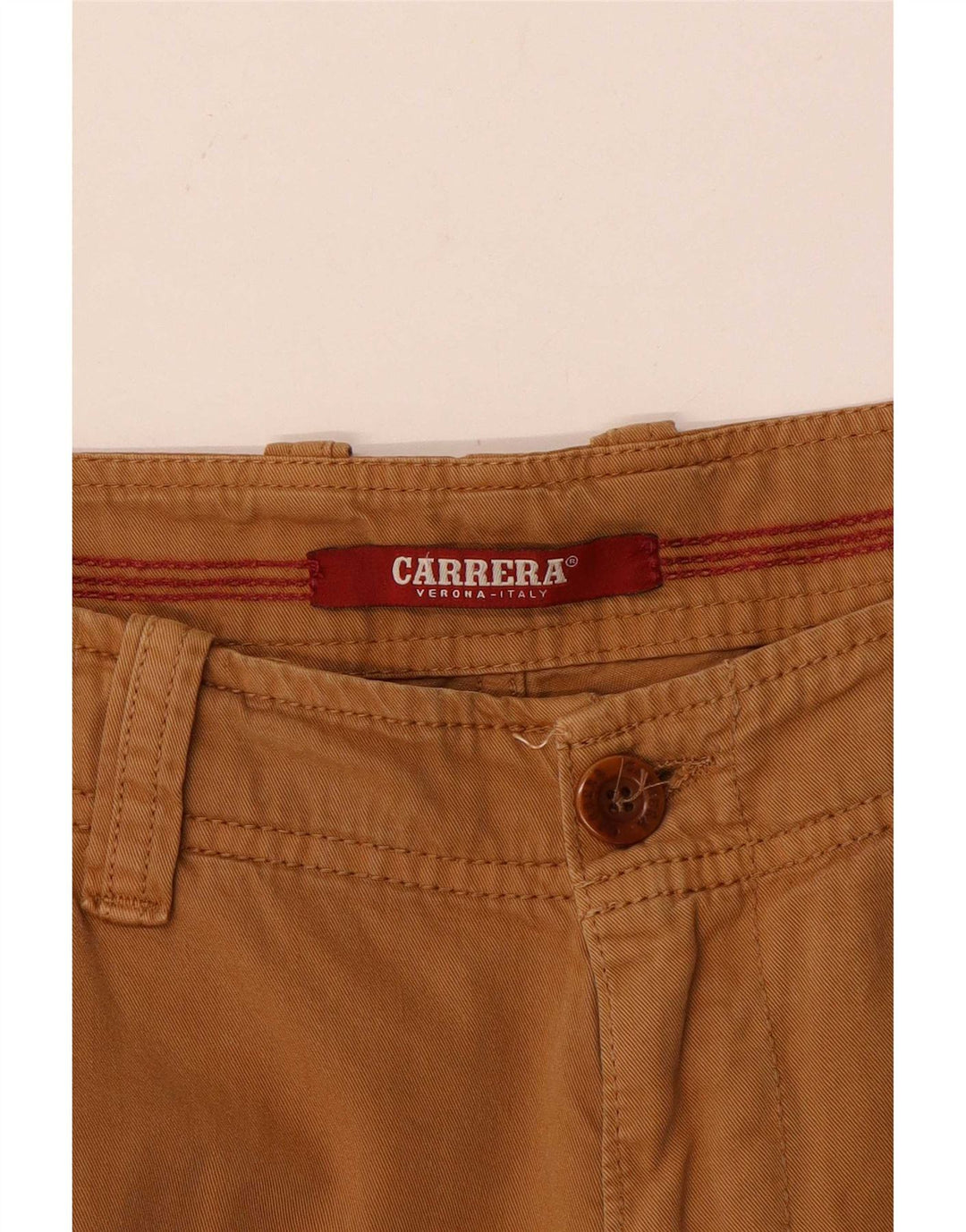 Pantaloncini cargo da uomo Carrera W32 Marrone medio
