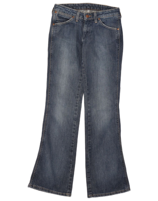Wrangler ženske Eve Bootcut traperice W28 L32 plavi pamuk