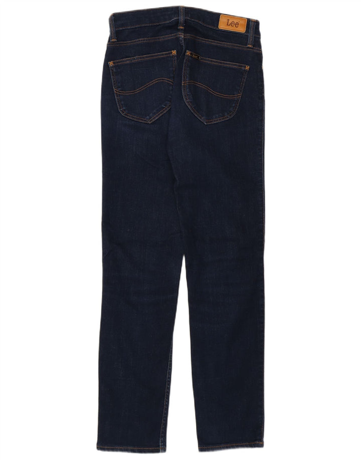 Lee Damen Slim Jeans W26 L28 Marineblau