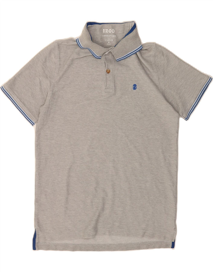 IZOD Mens Polo Shirt Medium Grey Vintage Izod and Second-Hand Izod from Messina Hembry 