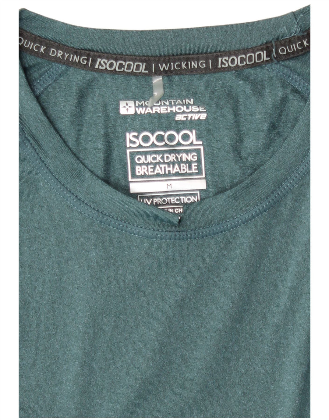 Mountain Warehouse Mens T-Shirt Top Medium Blue
