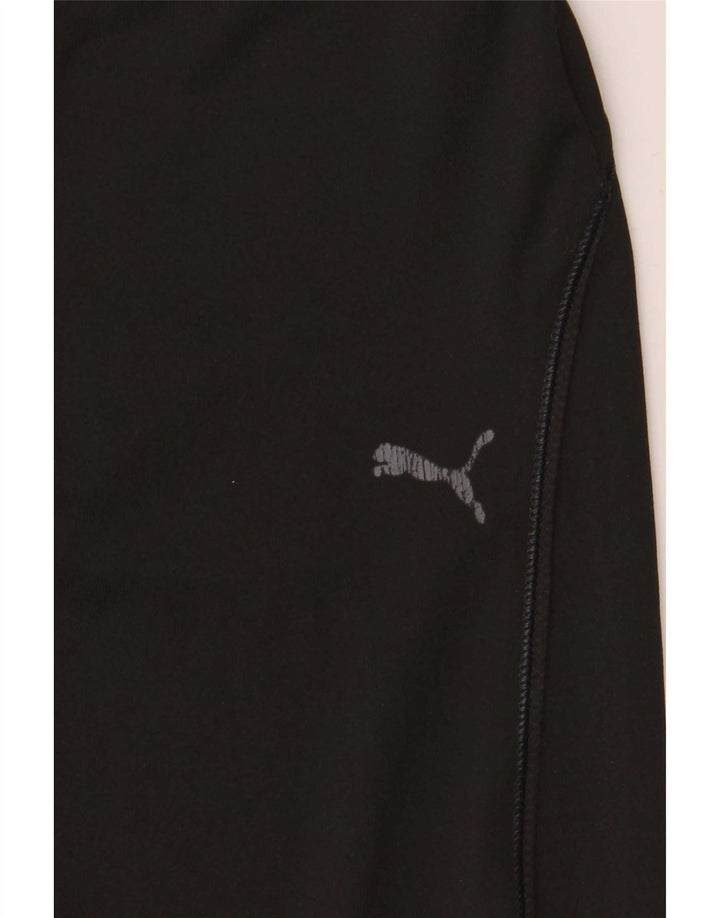 Puma Womens Flare træningsdragt Bukser UK 12 Medium Black Polyester