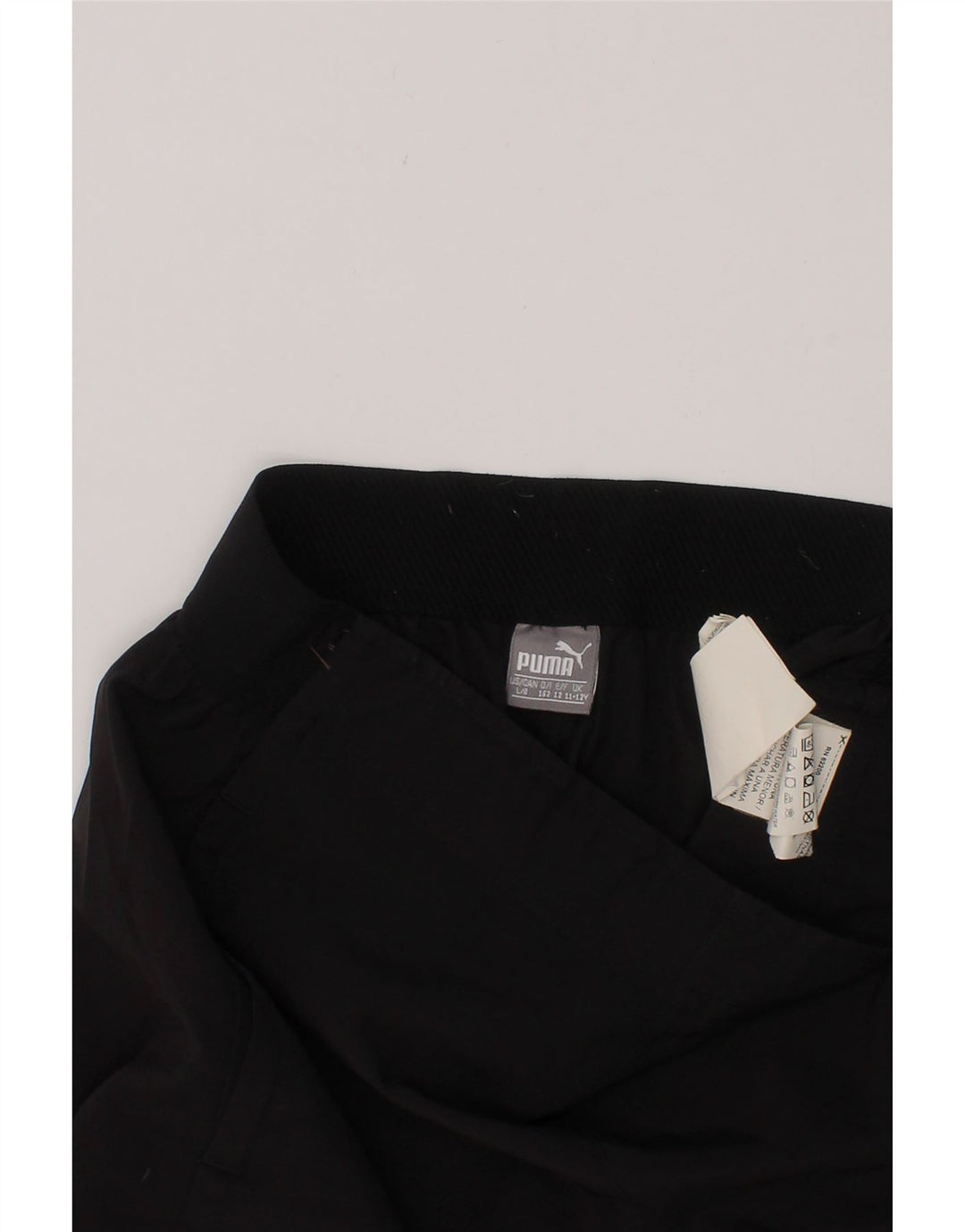PUMA Boys Sport Shorts 11-12 Years  Black Polyester Vintage Puma and Second-Hand Puma from Messina Hembry 