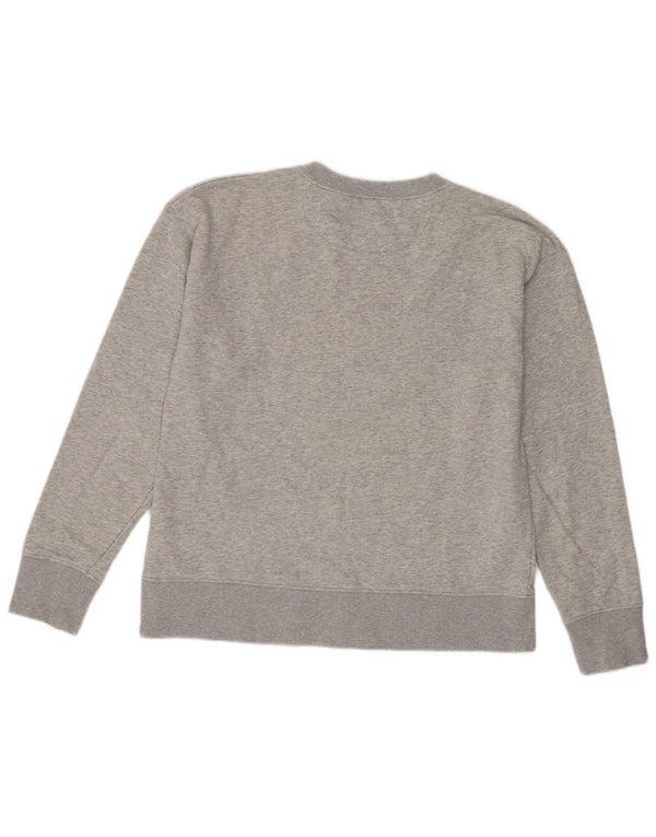 Gant Grafisk Sweatshirt Jumper UK 14 Medium Grey Bomuld