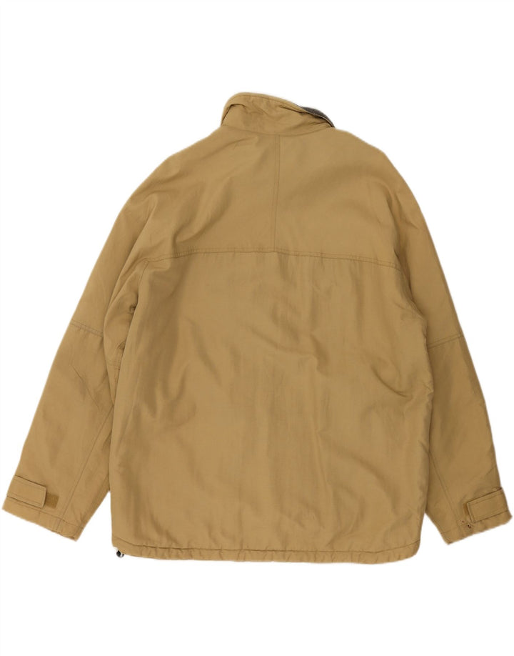 WOOLRICH Mens Windbreaker Jacket UK 40 Large Beige Nylon Vintage Woolrich and Second-Hand Woolrich from Messina Hembry 