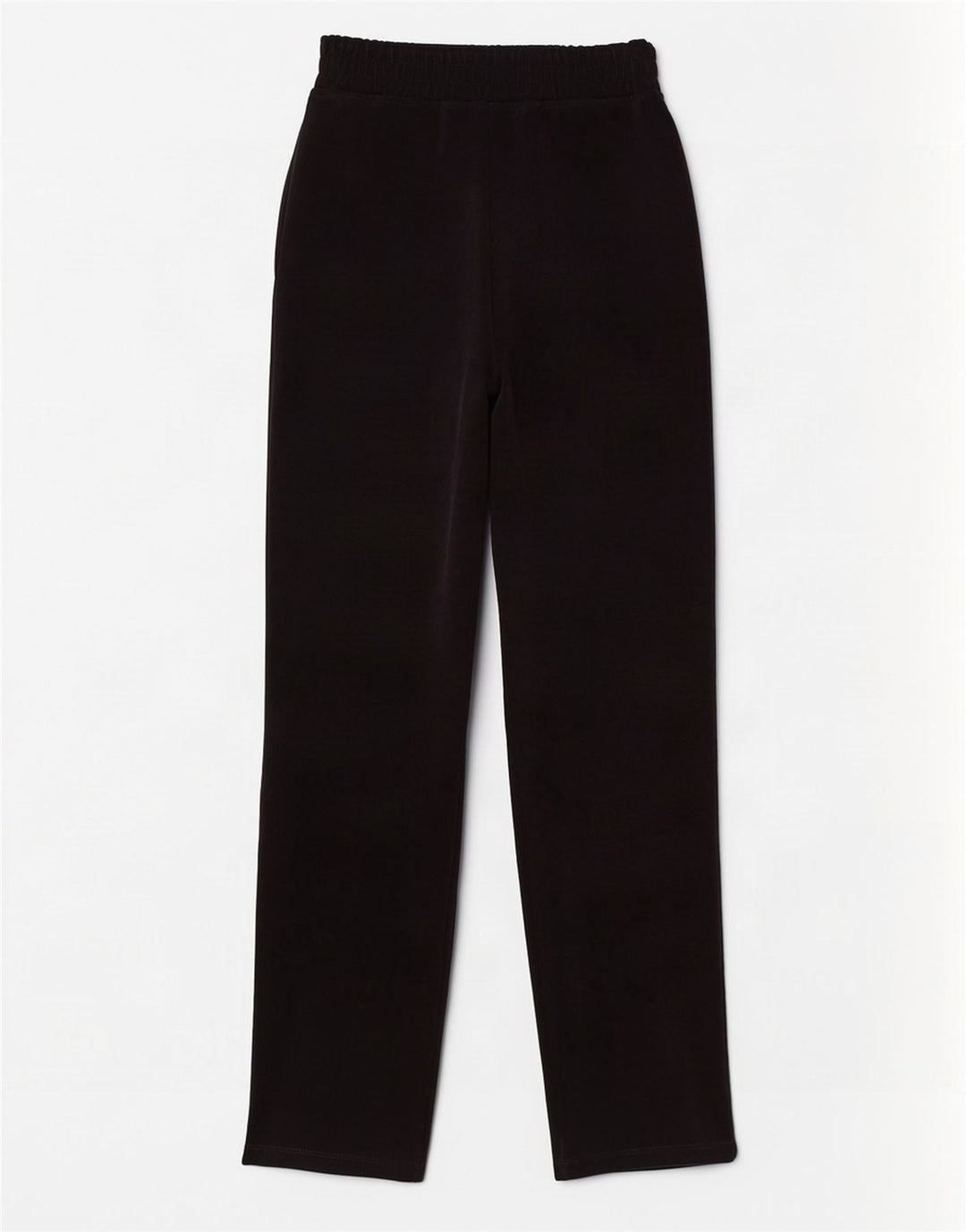 Guess Velours-Trainingshose für Damen, UK 10, Größe S, Schwarz, Polyester