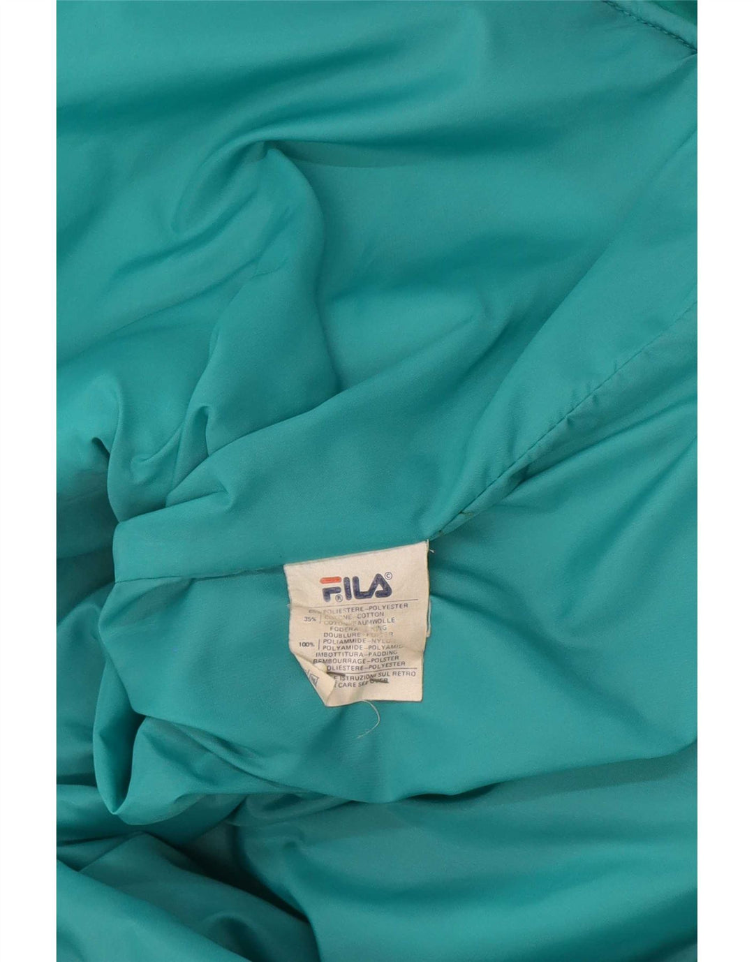 Fila Herren Steppjacke IT 50 Large Türkis Polyester