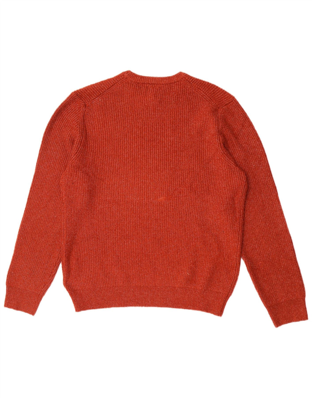 Maglione maglione girocollo da uomo Marks & Spencer marrone medio screziato