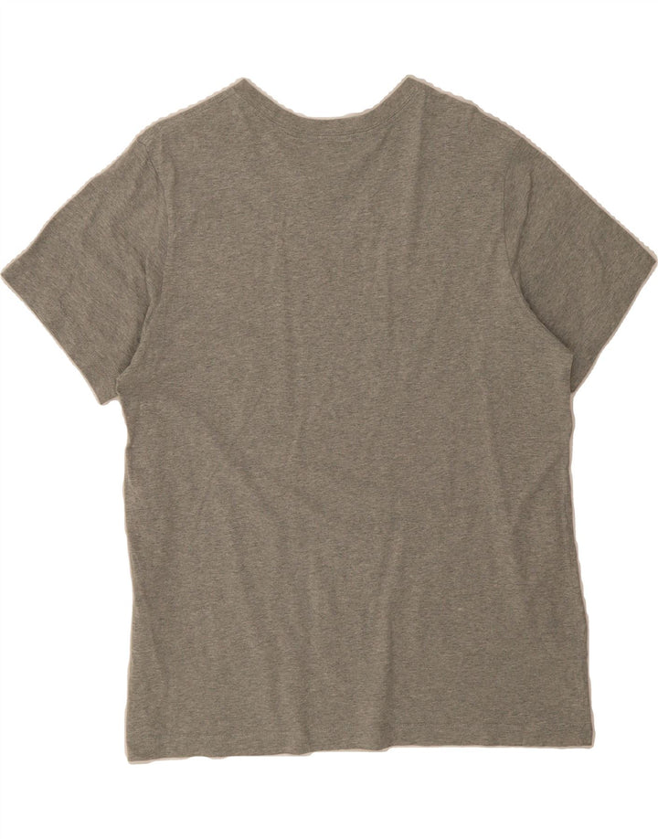 NIKE Mens Graphic T-Shirt Top Large Grey Cotton Vintage Nike and Second-Hand Nike from Messina Hembry 
