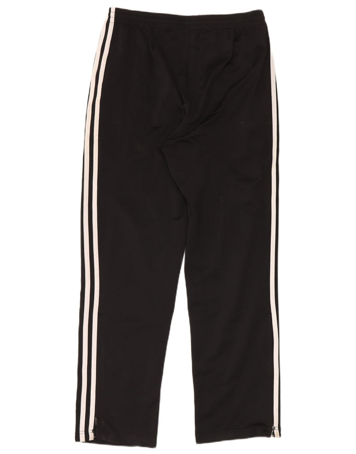 Adidas Mens Tracksuit Trousers Medium Black Polyester
