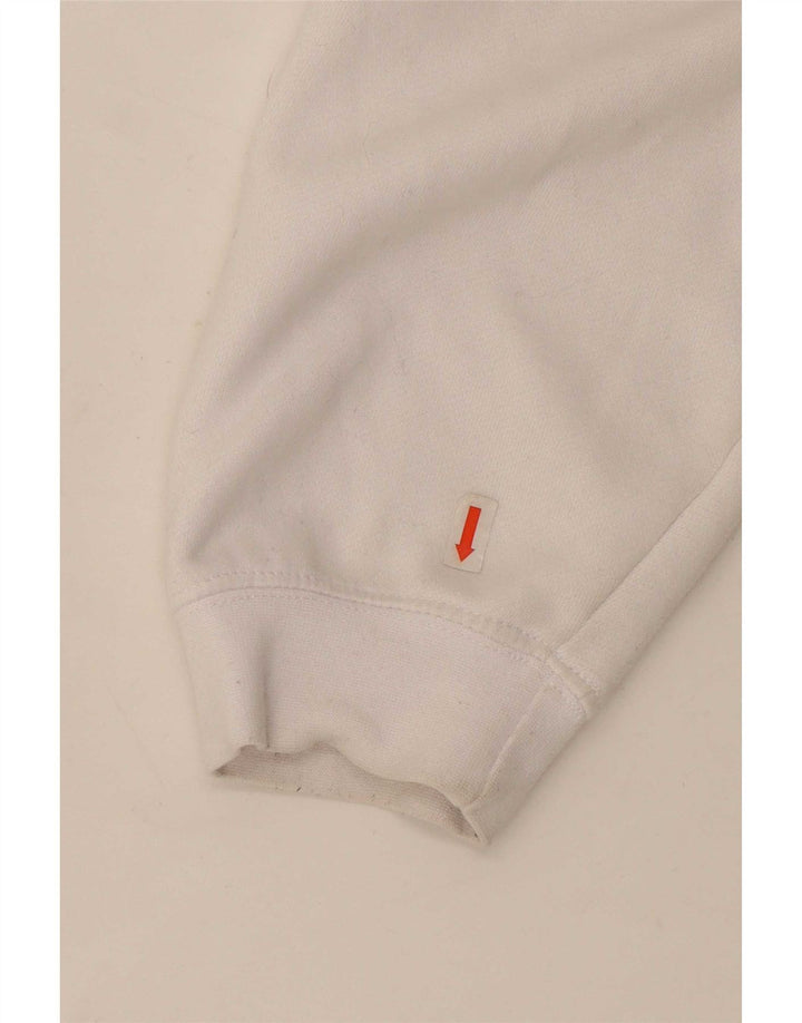 Fila Mens Graphic Sweatshirt Jumper Large White Cotton