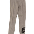 Nike Dame Grafiske Leggings UK 8 Small Grey Bomuld