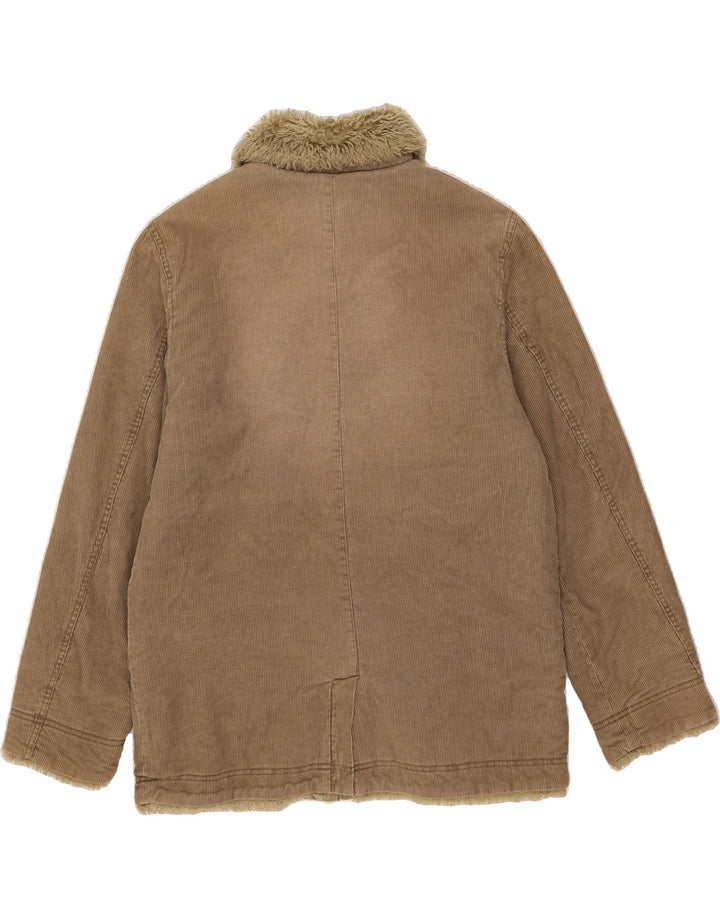 TOM TAILOR Mens Corduroy Jacket UK 38 Medium Brown Cotton Vintage Tom Tailor and Second-Hand Tom Tailor from Messina Hembry 