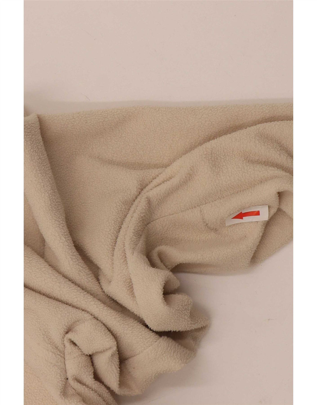 Maglione in pile da uomo Kappa con zip e collo 2XL Poliestere beige